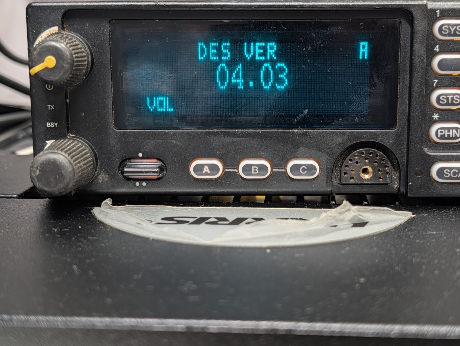 HARRIS Unity XG100M VHF/UHF/700/800 REMOTE MOUNT P25 DES AES Encryption Trunking