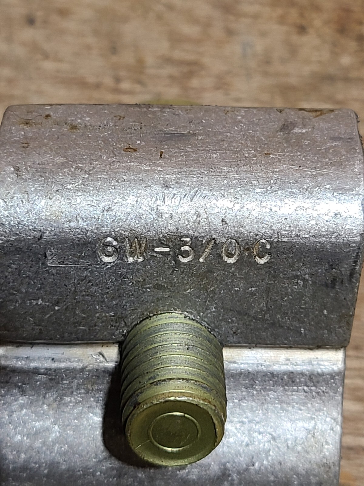 Alcoa 392.6 BKB PAE3921 Penn-Union PCAA-20 3/0, 1-Bolt Parallel Groove Clamp