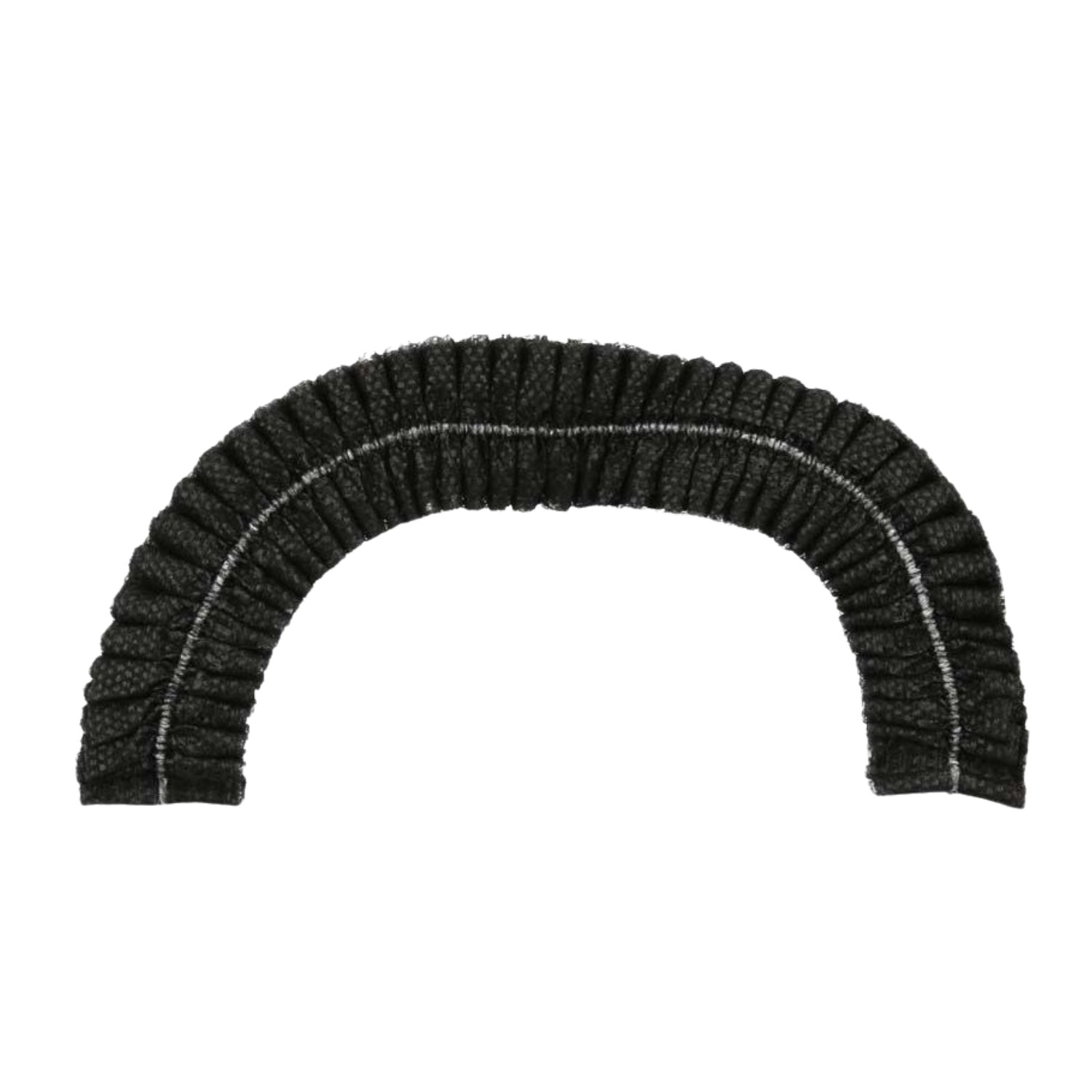 21″ Polypropylene Black Hair Mob Cap Latex Free, (1000 Pieces)
