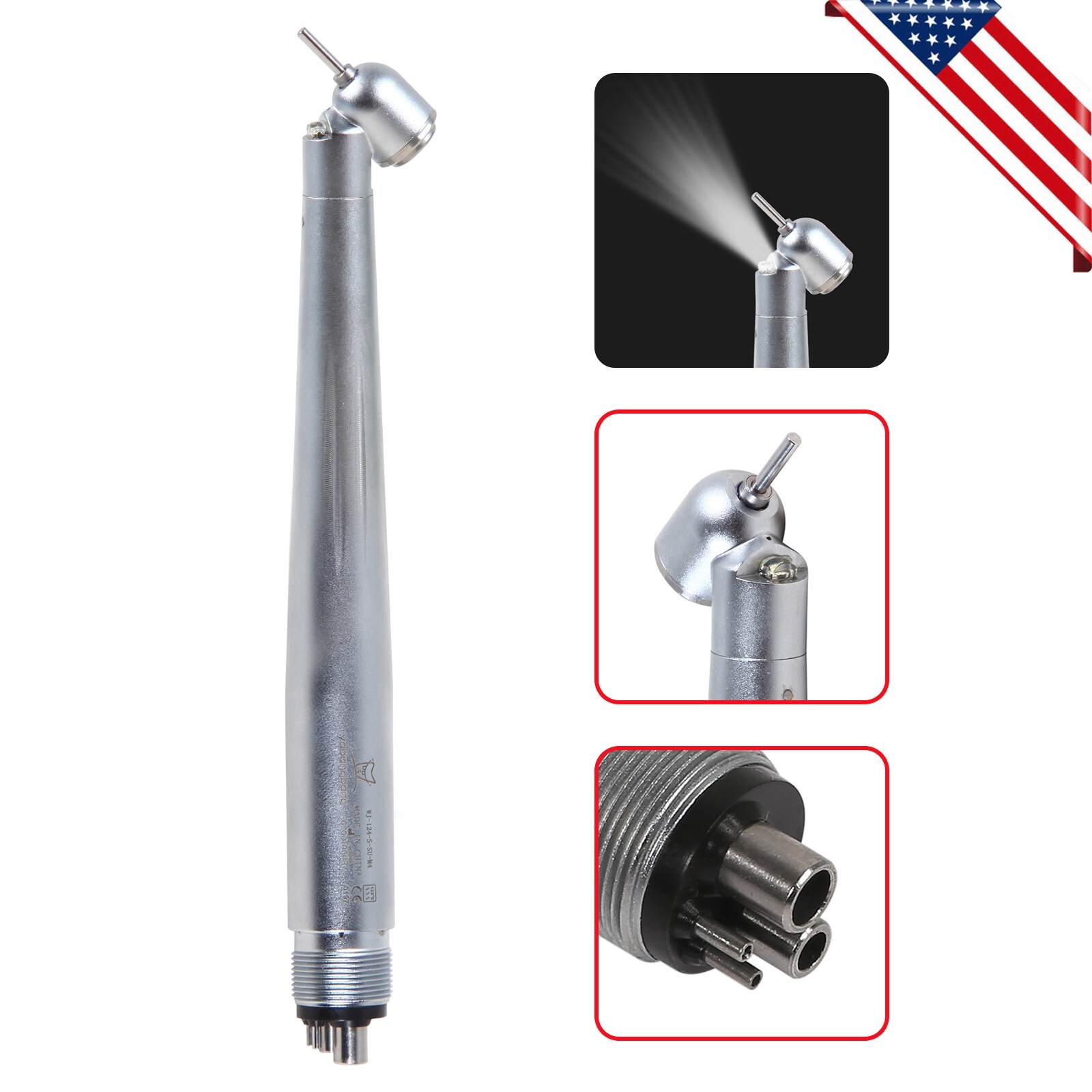 KAVO Style Dental Contra Angle Inner Water Spray Low Slow Speed Handpiece Push