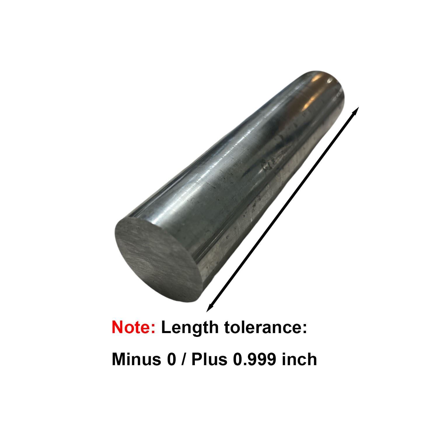 1.500 (1-1/2 inch) x 12 inches, 8620 Alloy Steel Round Rod, Cold Finished
