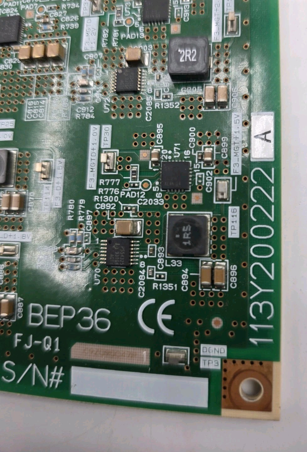 FUJI FILM 113Y20022A BEP36 CIRCUIT BOARD KZGM003423J