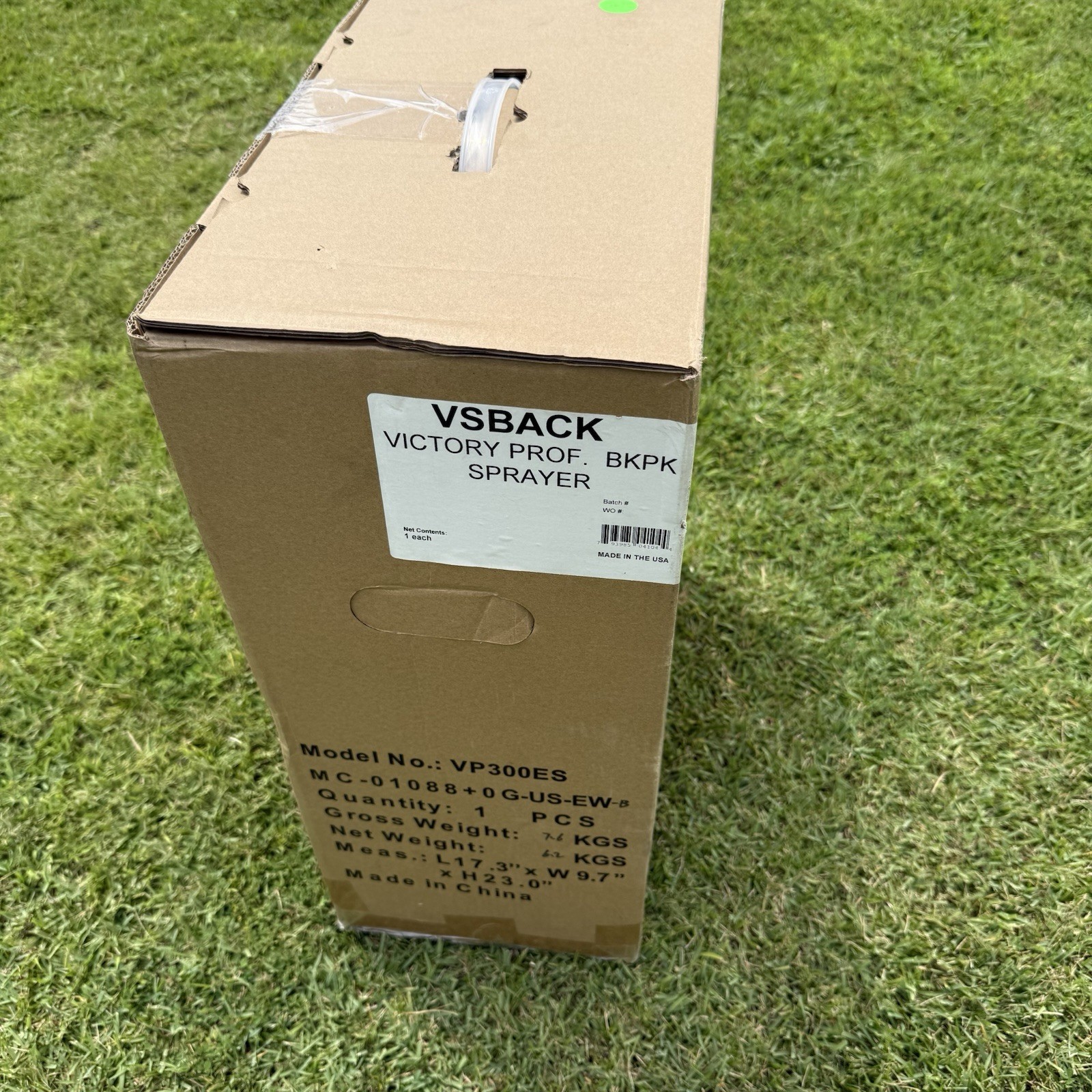 Victory Innovations VP300ES Professional Electrostatic Backpack Sprayer  USA