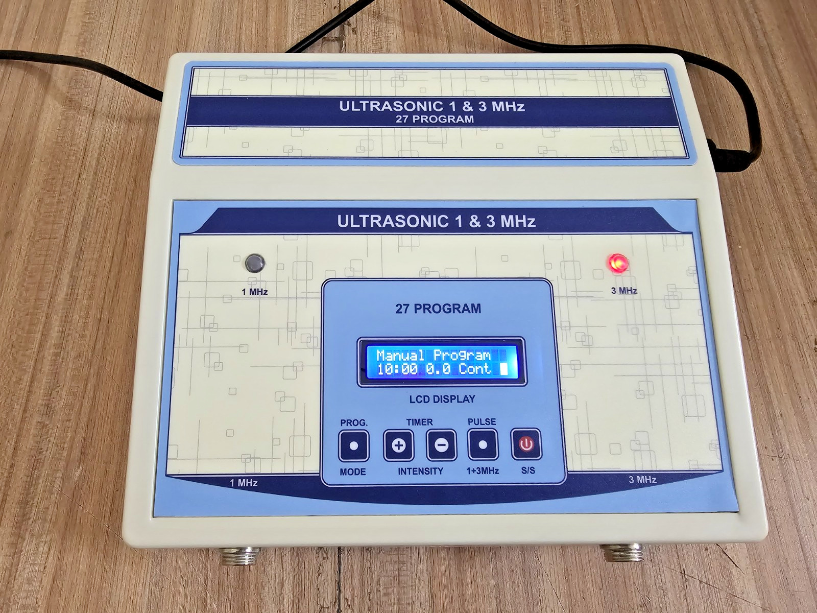 New 1 Mhz & 3 Mhz Ultrasound Therapy Physical Pain Relief Therapeutic Machine