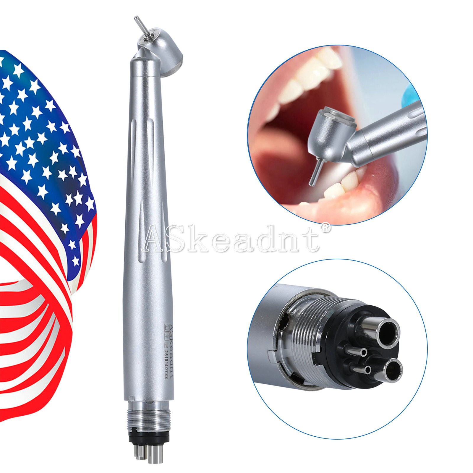 Dental Cordless LED Curing Light 3 Second iLED Cure Lamp Woodpecker DTE Style 3S