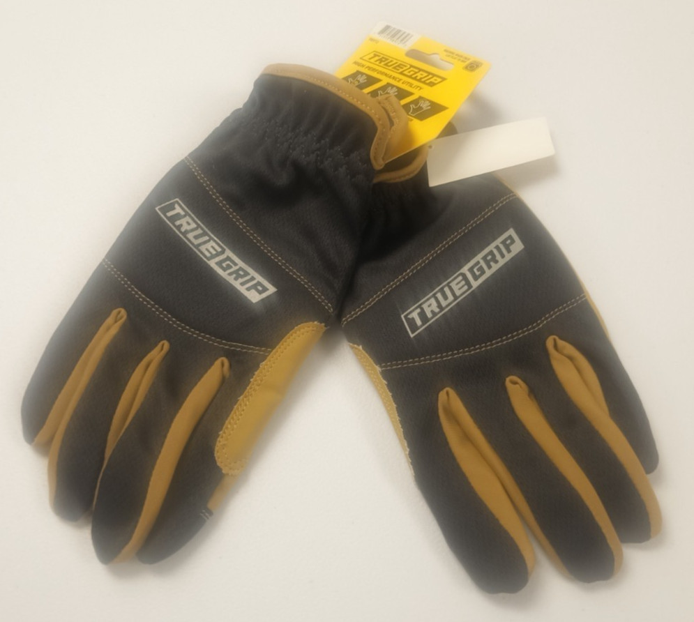 True Grip High Performance Utility Gloves Touch Screen compatibility Large NWT