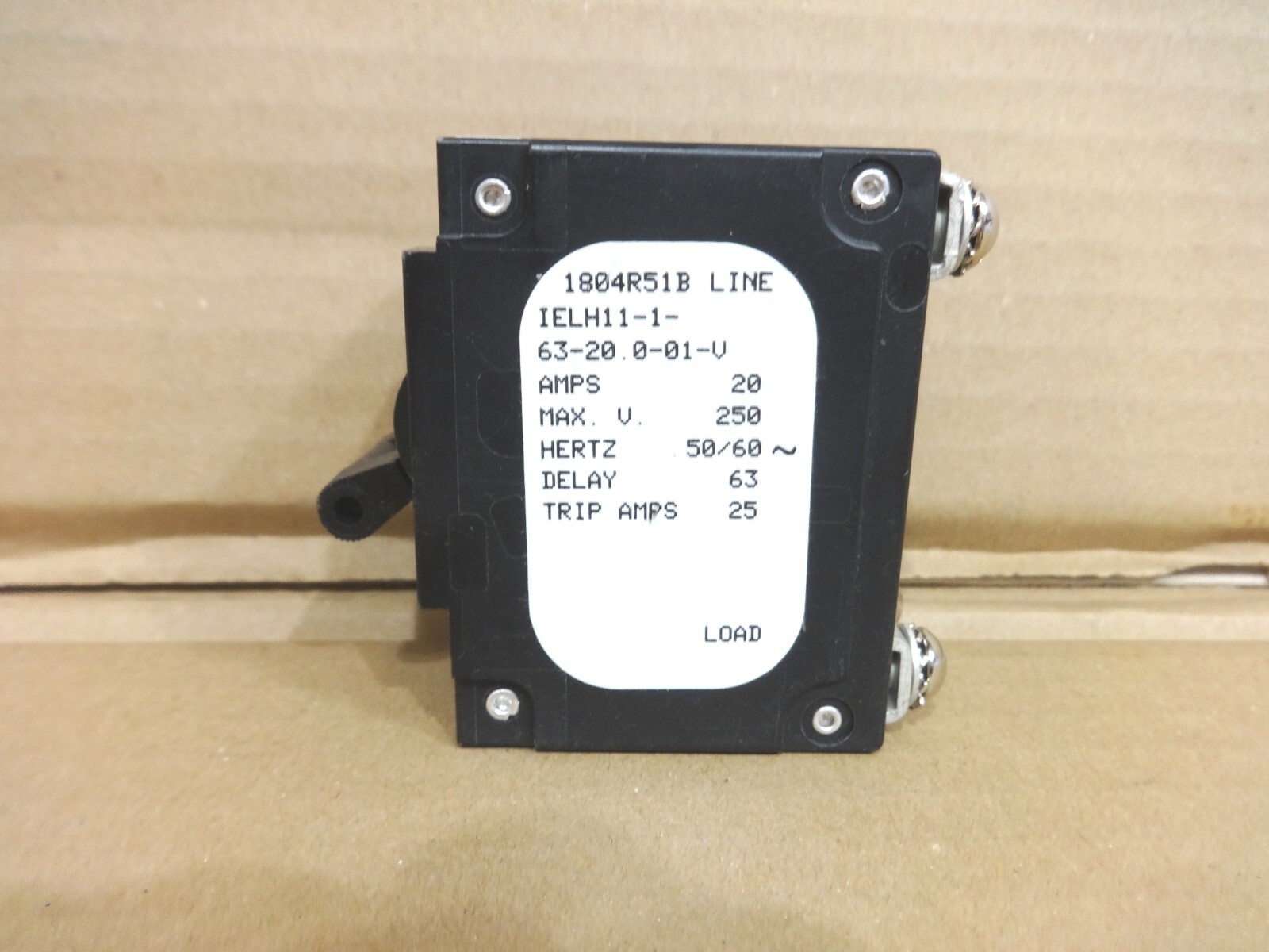 AIRPAX IELH11-1-63-20.0-01-V Dual Breaker 20A