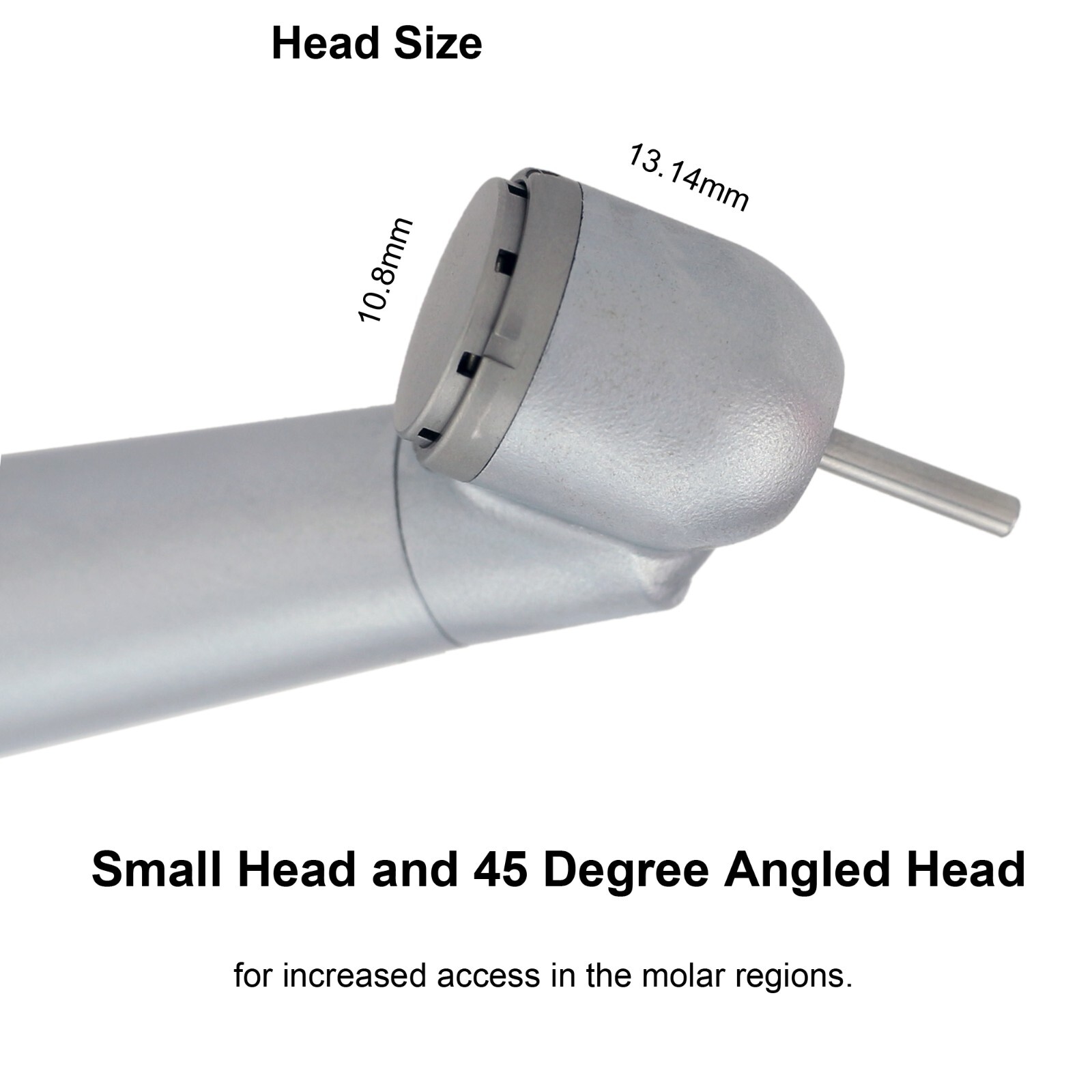 BEING Dental 45° Angle Surgical Handpiece High Speed Fiber Optic NSK Coupler 6H