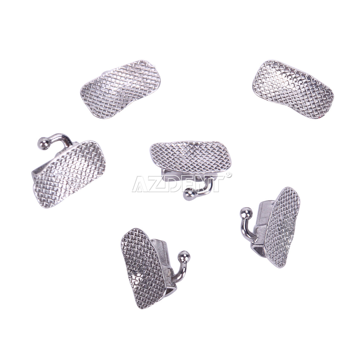Dental Orthodontic 1st Molar Roth 022 Buccal Tube Bondable N-conv Mesh Base USA