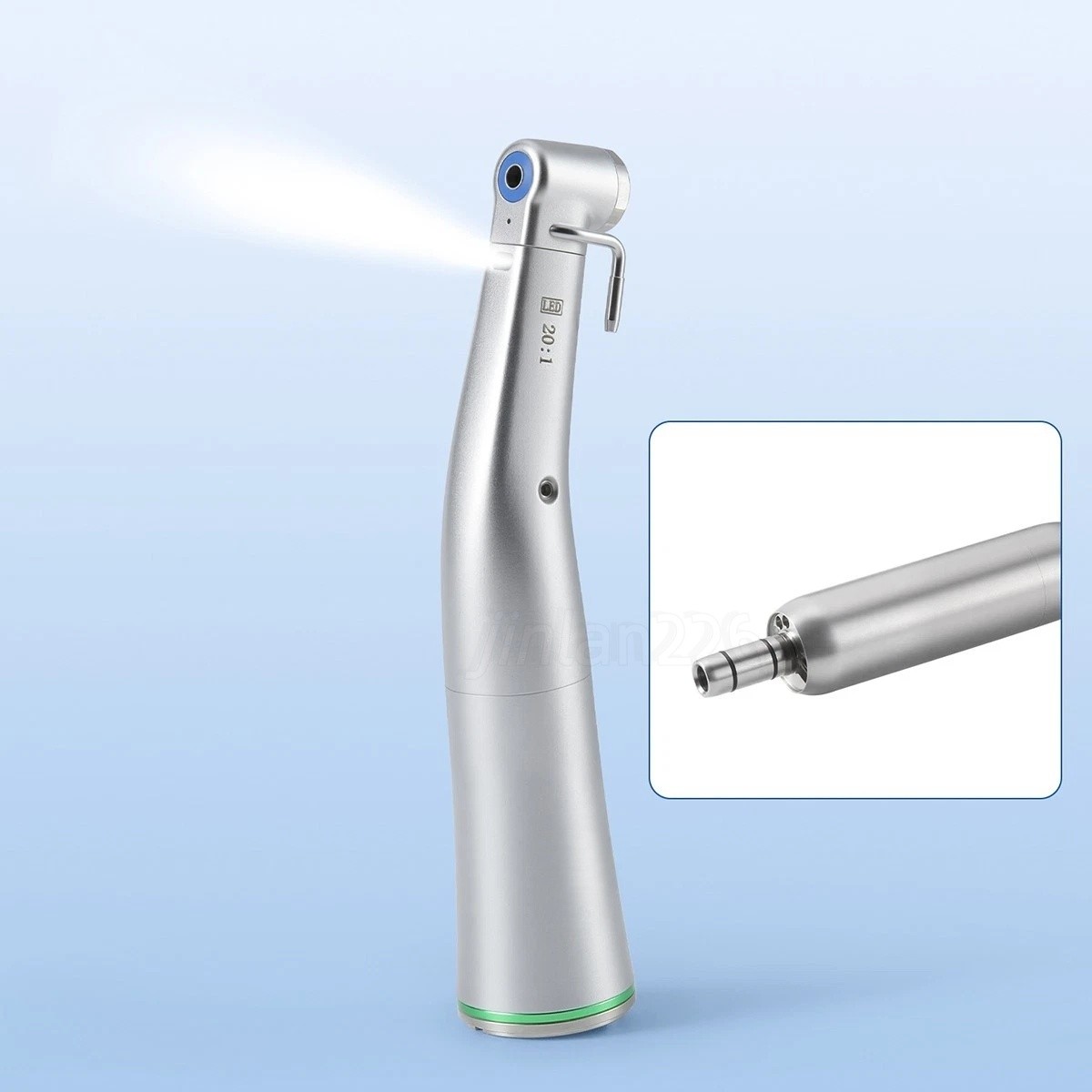 Dental Implant System Surgical Motor 20:1 Reduction Handpiece Contra Angle USA