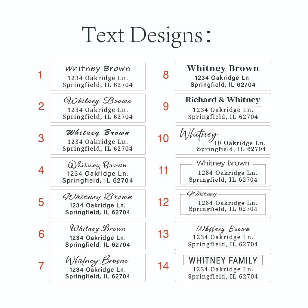 Custom Address Labels on Roll Wedding Invitation Return Address Stickers