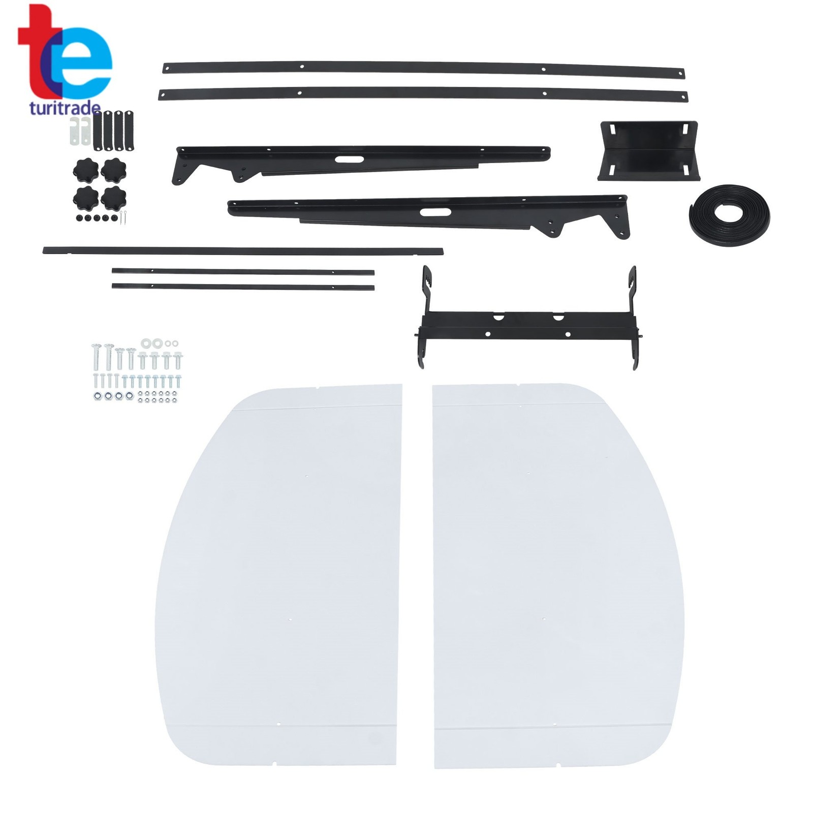 52″ X 52″ White Tuff Top For ROPS Tractor & Mower Canopy 2″ x 2″ or 2″ x 3″