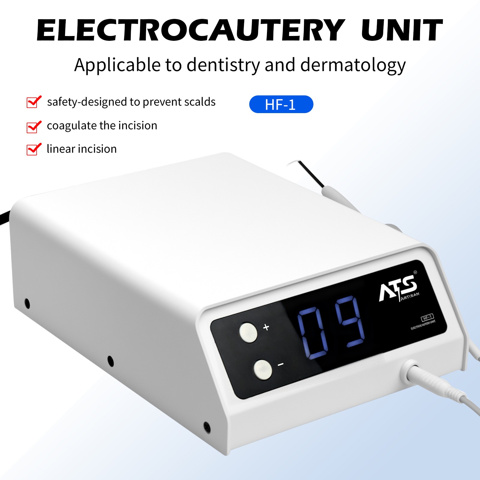 Dental Electrosurge Electrosurgery Unit for Cutting + Coagulating