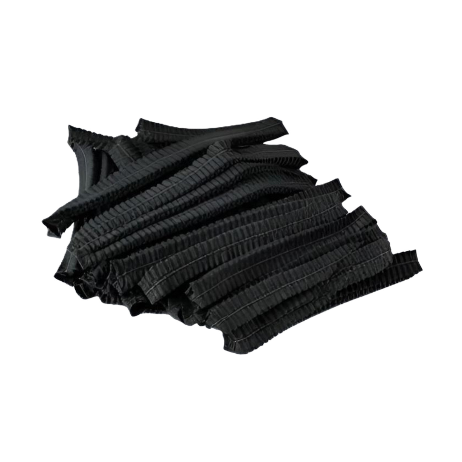 21″ Polypropylene Black Hair Mob Cap Latex Free, (1000 Pieces)