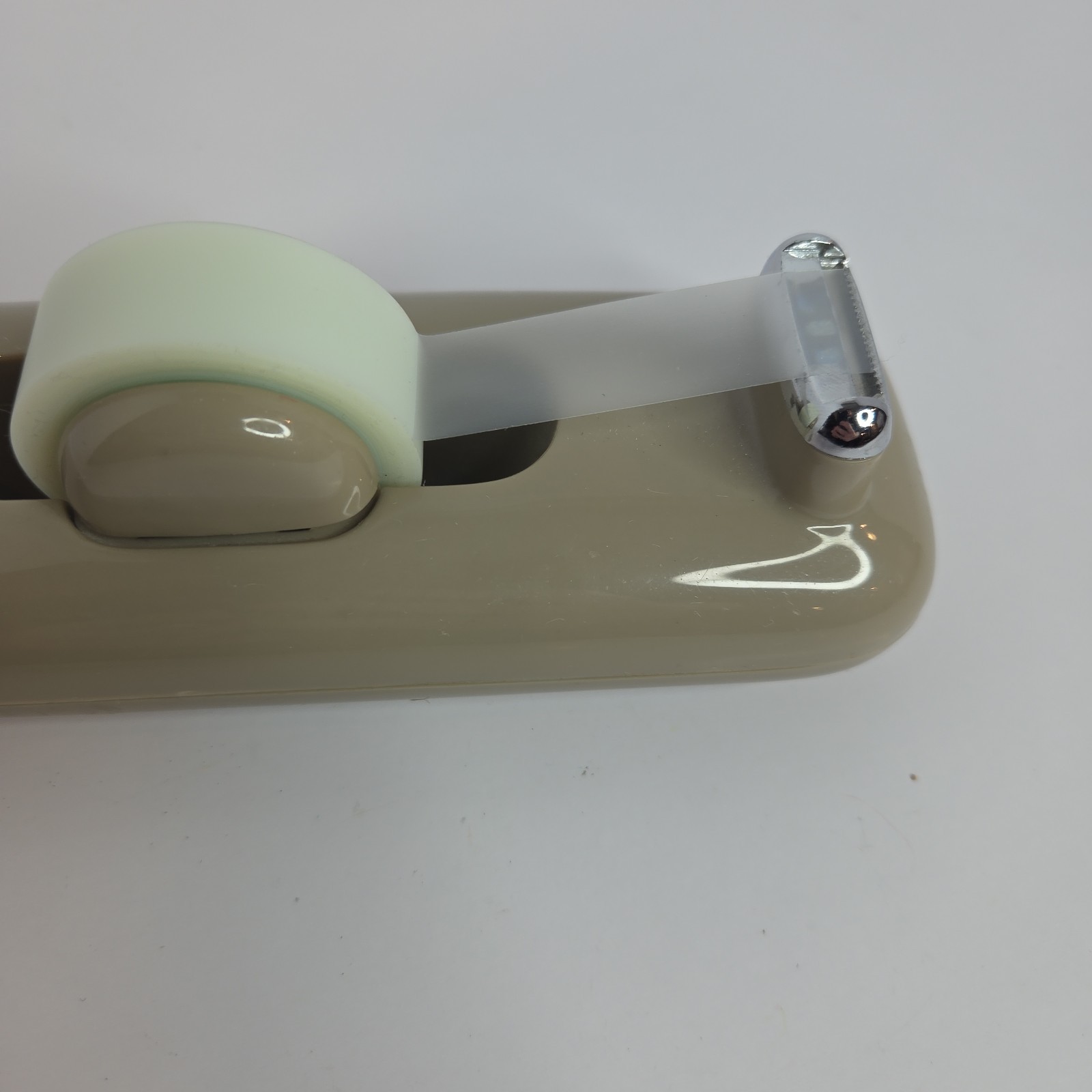 Eldon Office Products Tape Dispenser Tan 1981 Made in Hong Kong
