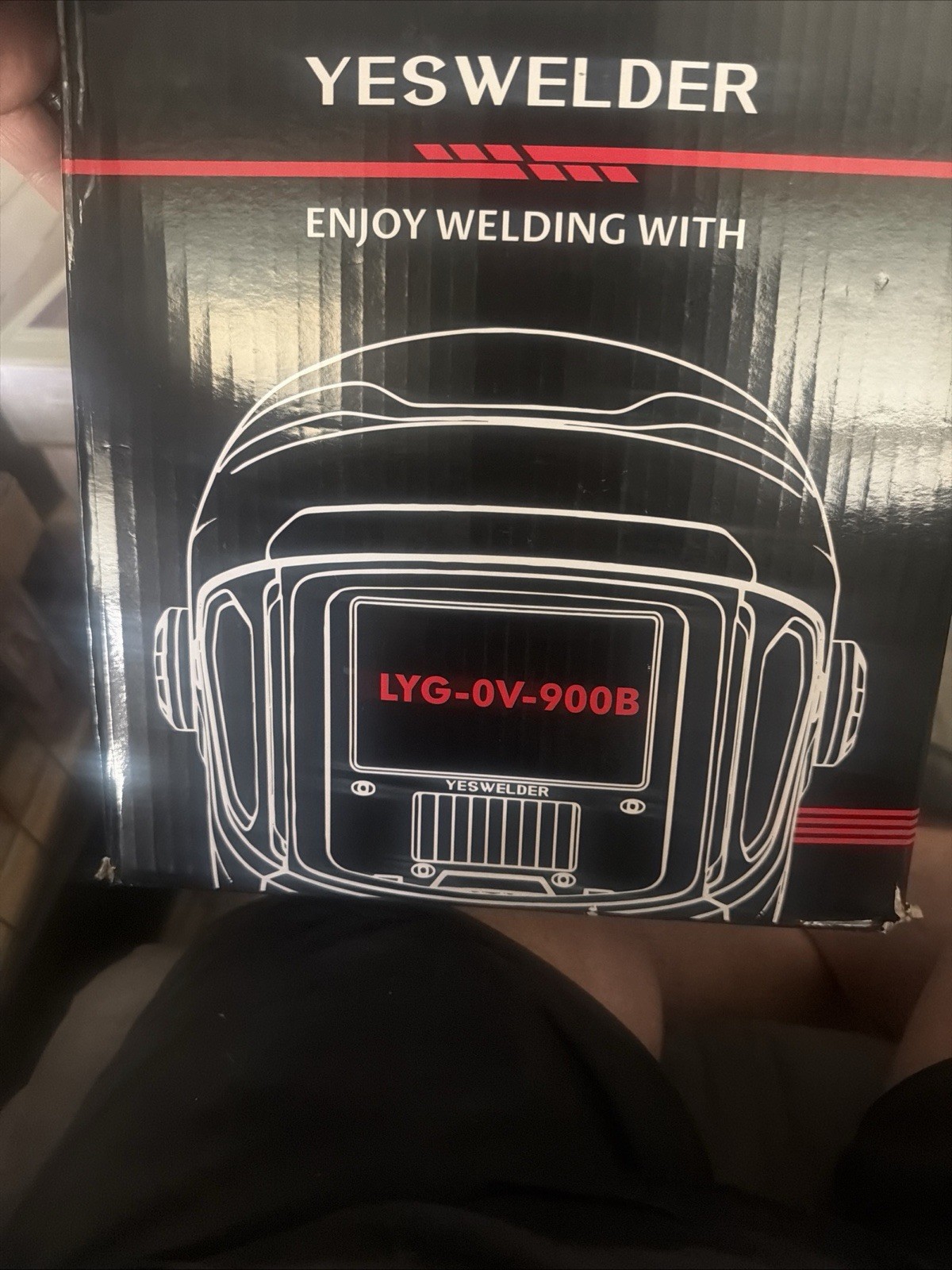 Yes Welder True Color Flip Up Design Auto Darken Welding Helmet/MaskDigital lens