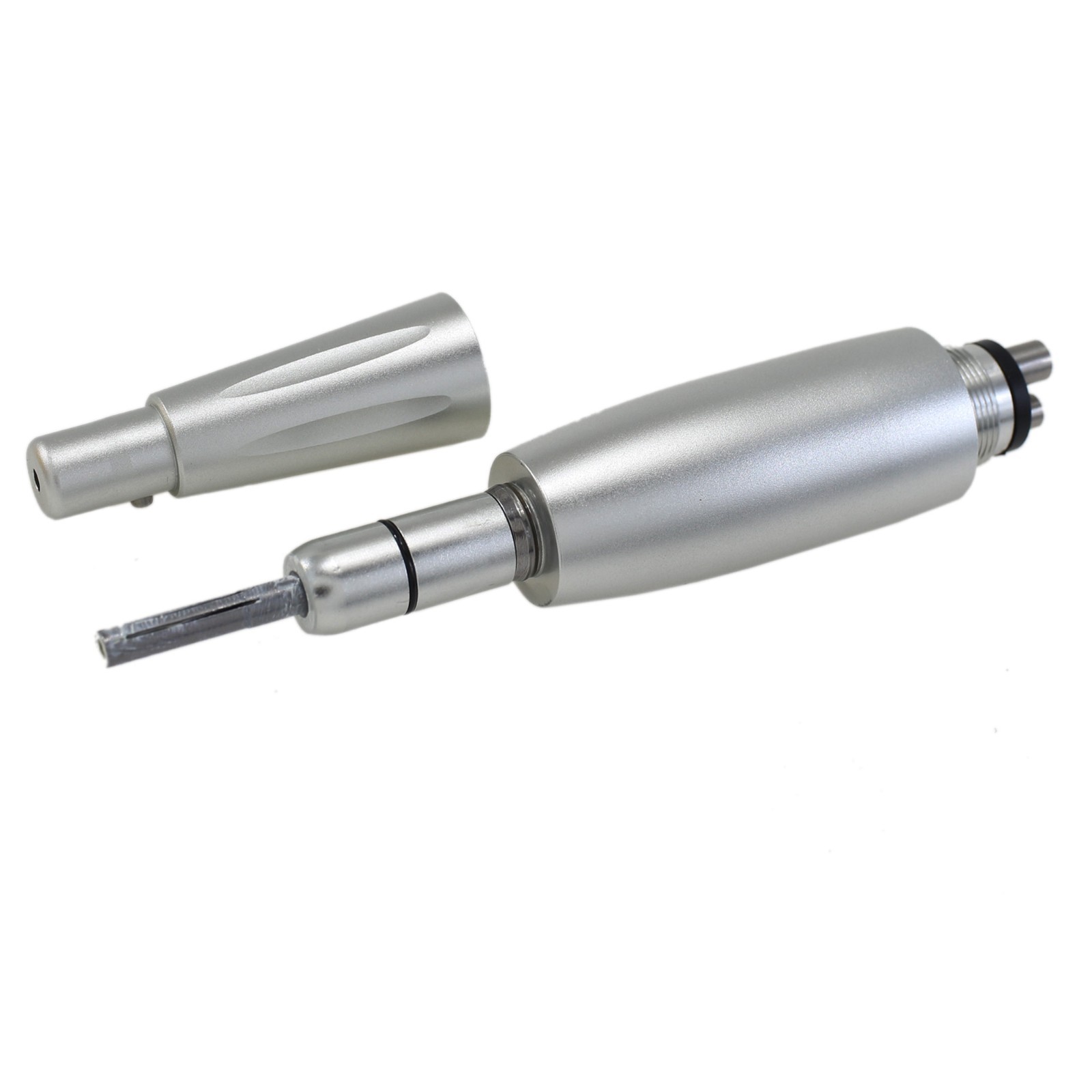 Dental Hygiene Prophy Air Motor Handpiece 3 Nose Cones 4 Holes 360 Degree Swivel