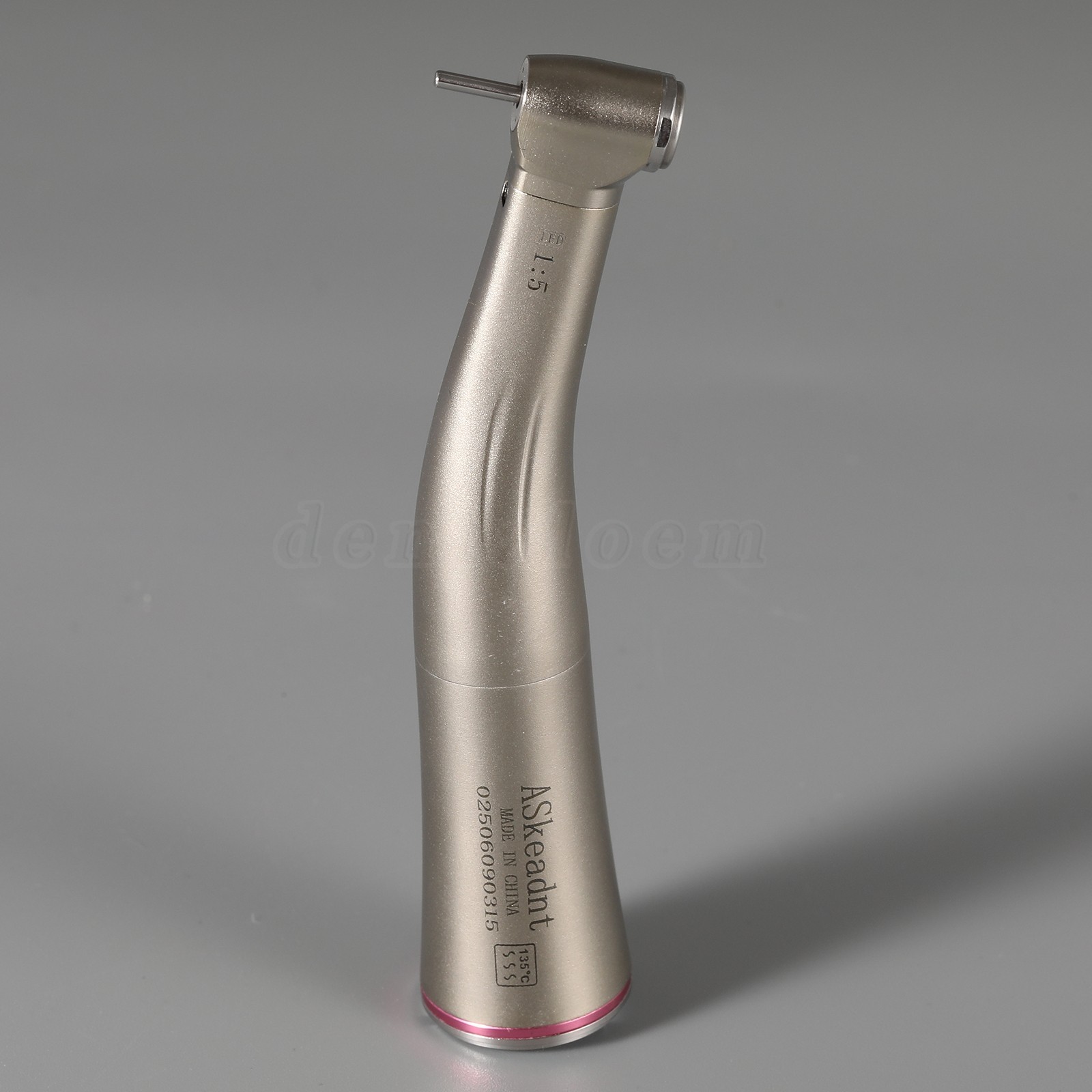 Dental 1:5 LED Fiber Optic Contra Angle Handpiece 4 Sprays Fit NSK Ti-MAX X95L