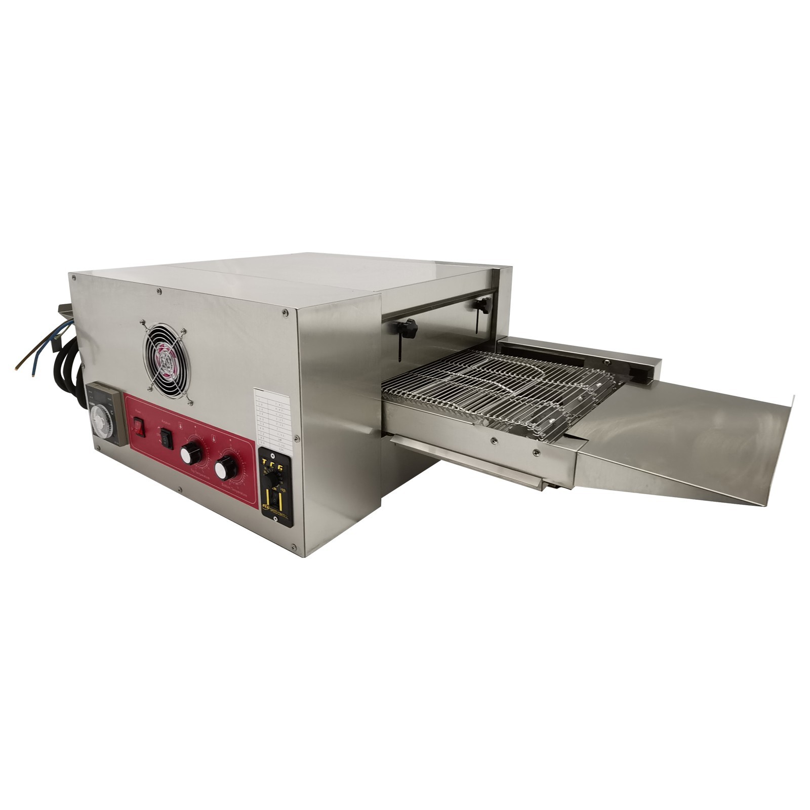 220V 1PH Commercial Electric Chain-type Pizza Oven Continuous Operation Oven