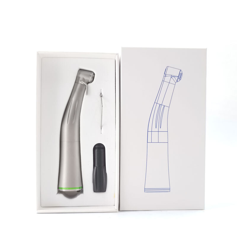 20:1 LED Low Speed Handpiece Dental Turbine Fiber Optic Dental Against Handpiece