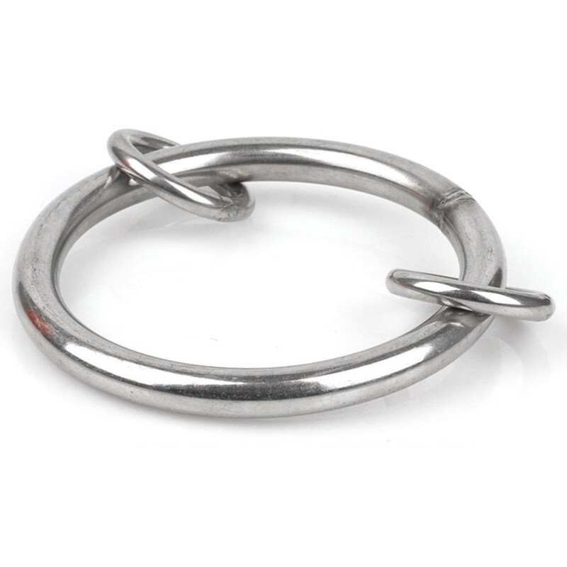 304 Stainless Steel Round Rings Solid Welded Metal O Ring 20mm 30mm 40mm – 100mm