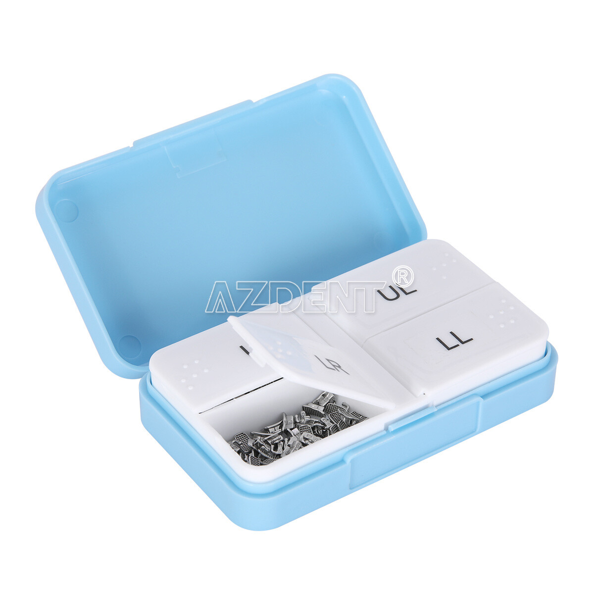 50 Set AZDENT Dental Orthodontic Buccal Tube 1st 2nd Molar Tube Roth MBT 022/018