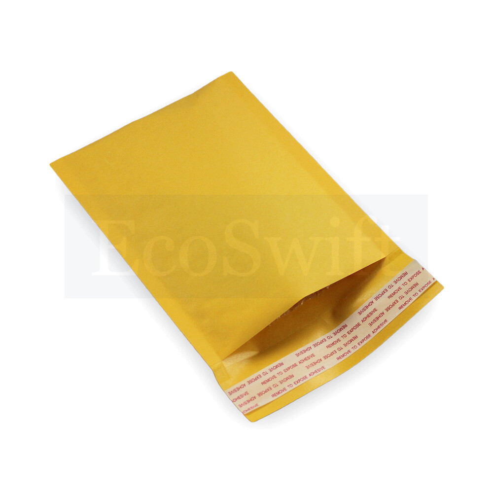 1-12000 #T 5×6 “EcoSwift” Kraft Bubble Mailers Padded Shipping Envelopes 5″ x 6″