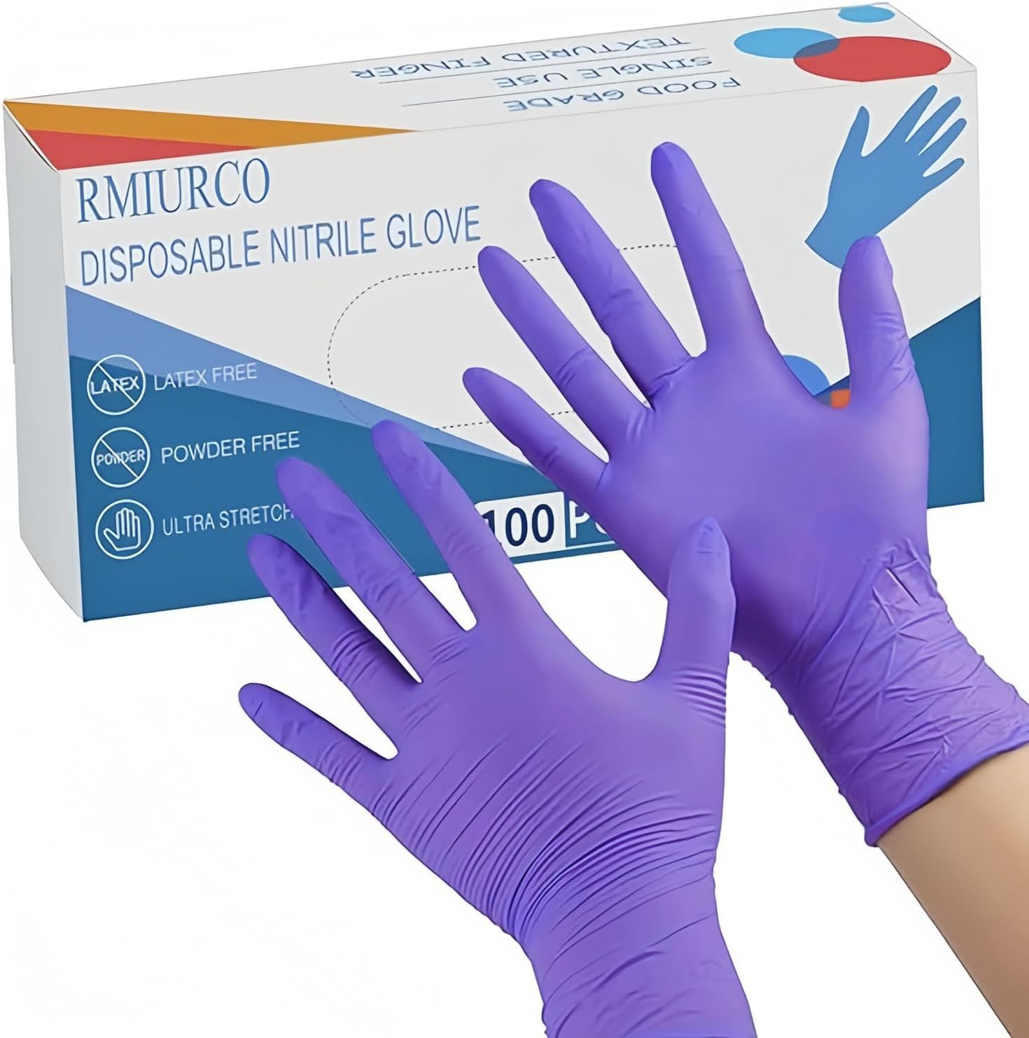Disposable Nitrile Gloves, Kid Nitrile Glove, Latex Free Glove, Small/XSmall Glo