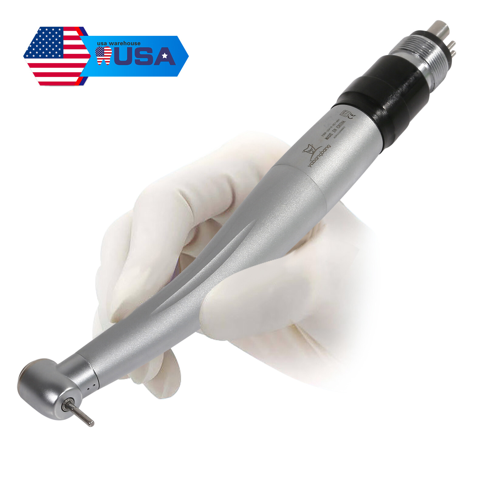 10*NSK Style Dental High Speed Turbine Handpiece Standard & 4Hole Coupler YBNK4