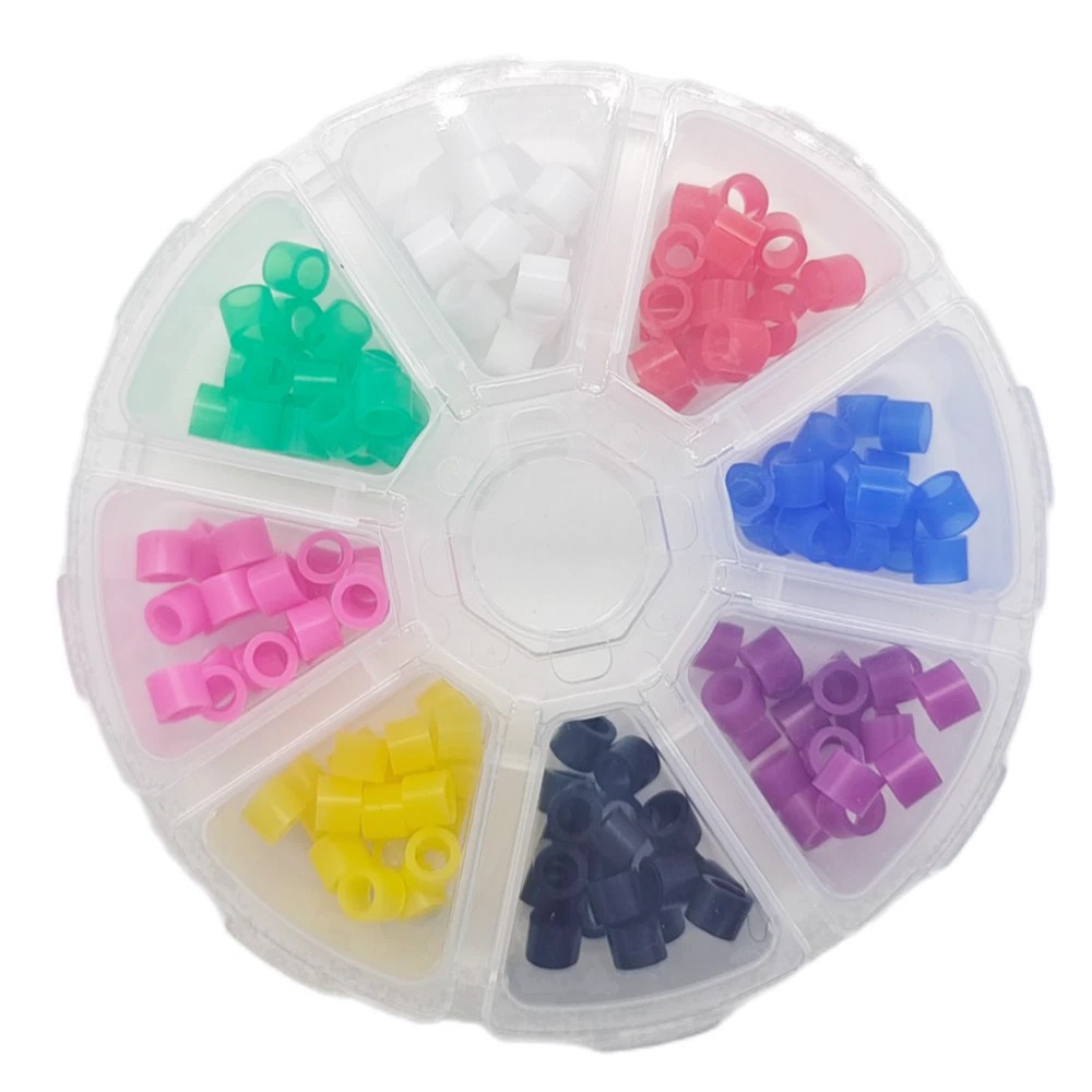 320Pc Dental Silicone Instrument Code Rings Autoclavable 135ºC 8 Color Hygienist