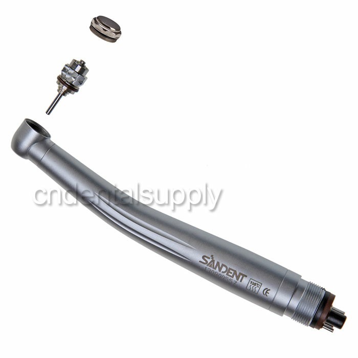 Dental High Speed Handpiece Air Turbine Push Button Single Water Spray 4H
