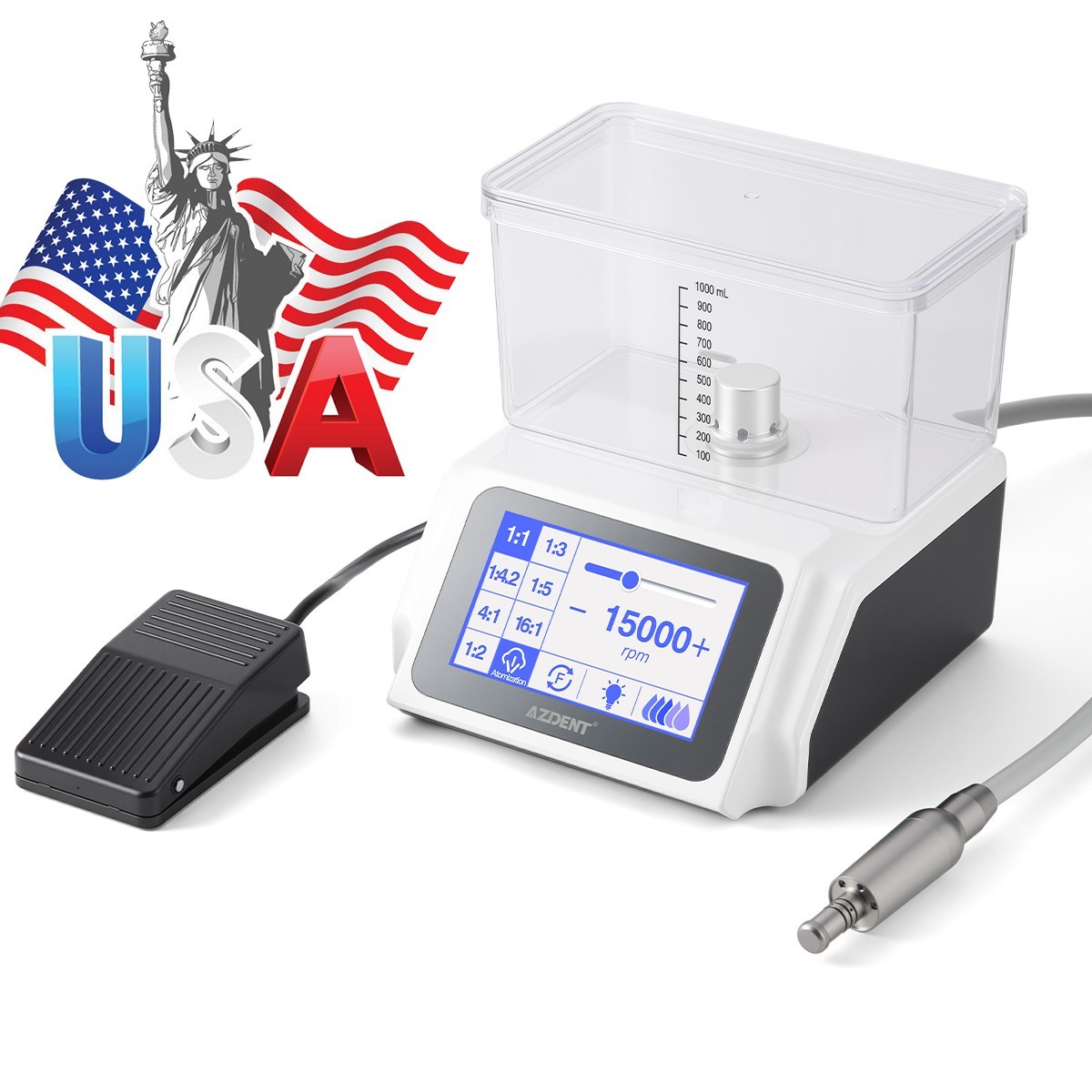 AZDENT Dental Endodontic Peeso Reamers/Gates Drill Stainless Steel Engine Use