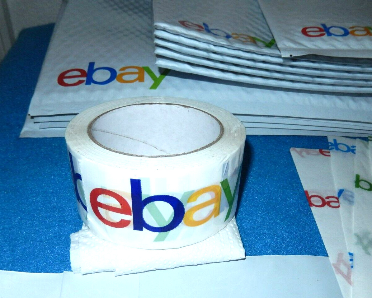 SHIP with STYLE! Ebay Shipping Variety Pak-4 sizes/bubble/poly+tissue/tape-33 pc
