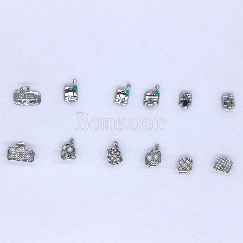 1kit Orthodontic dental self-ligating bracket brace Roth 022 345 hooks 28pcs/kit