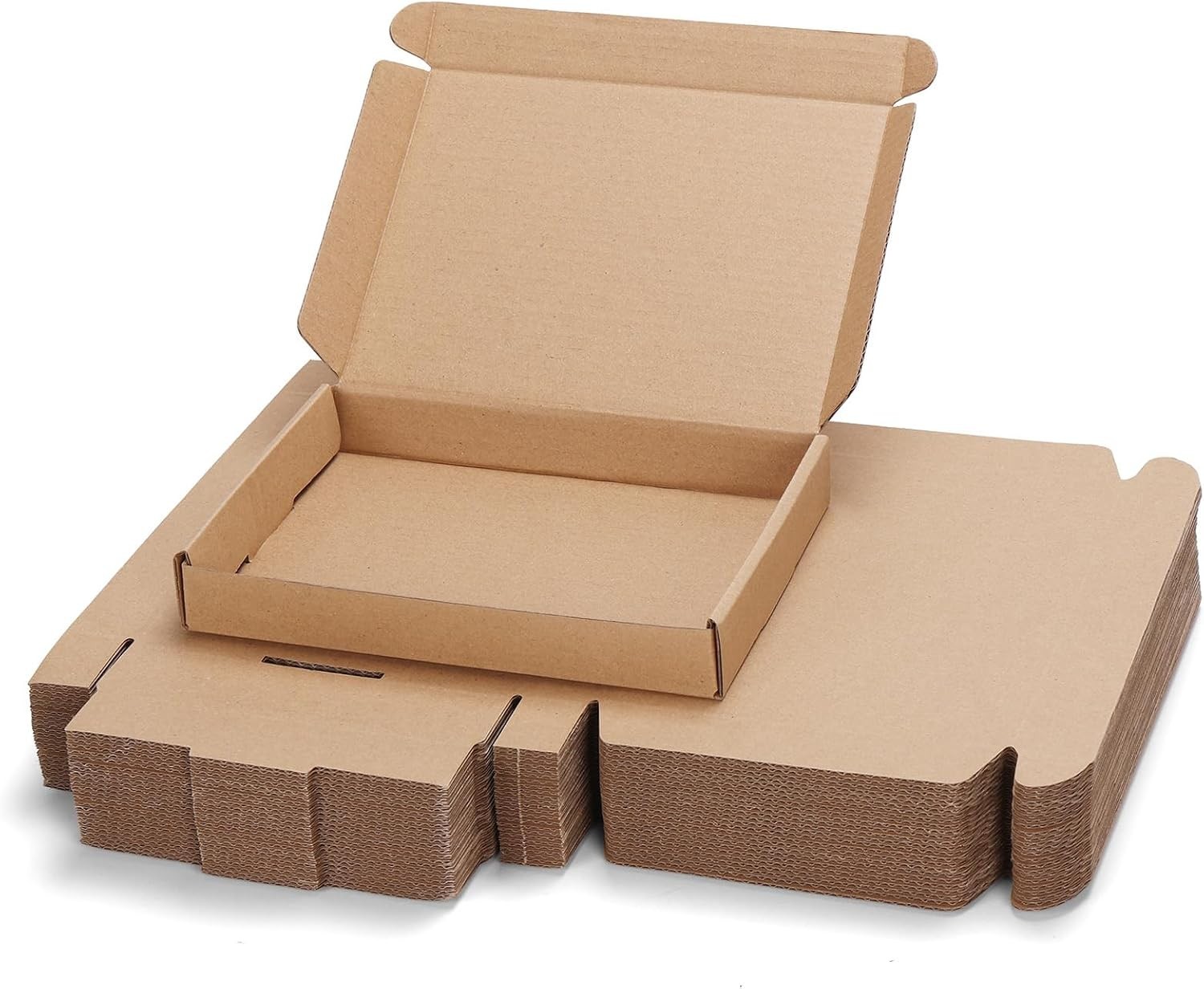 Lightweight Brown Mailer Boxes – 25 Pack, Perfect for Gifts or Shipping