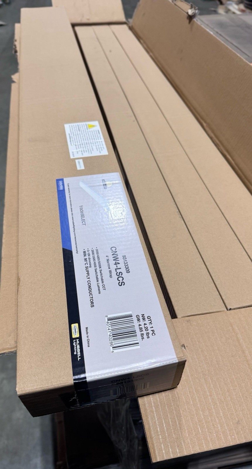 COLUMBIA LIGHTING CNW4-LSCS LED Fixture 4′ (Sold In Cases Of 4)