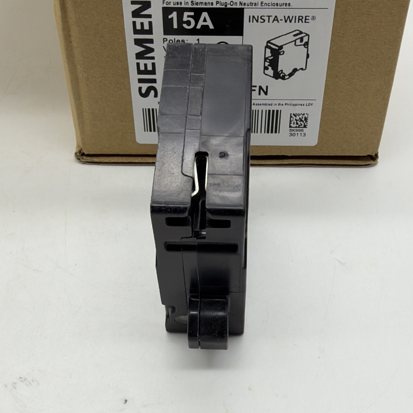 10X Siemens Q115DFN 15A 120V AFCI/GFCI Dual Function Plug-On Neutral Breaker NEW