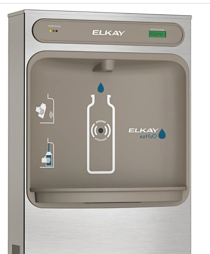 Elkay LZWSM8 1A ezH2O Surface-Mount Filtered Bottle Filling Station – NEW check