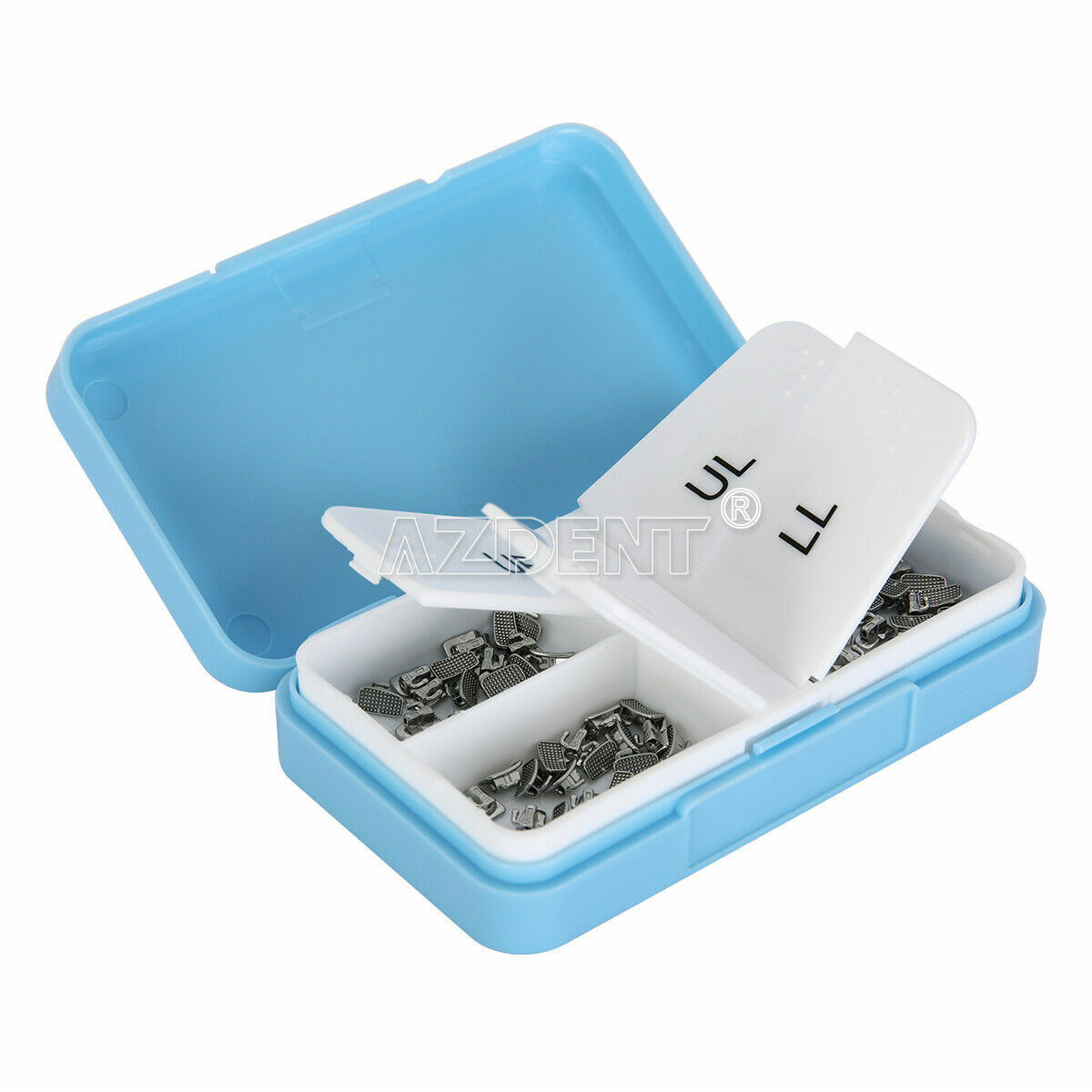 AZDENT Dental Ortho MIM Brackets Braces Mini Roth.022 Hook 345 /Buccal Tube