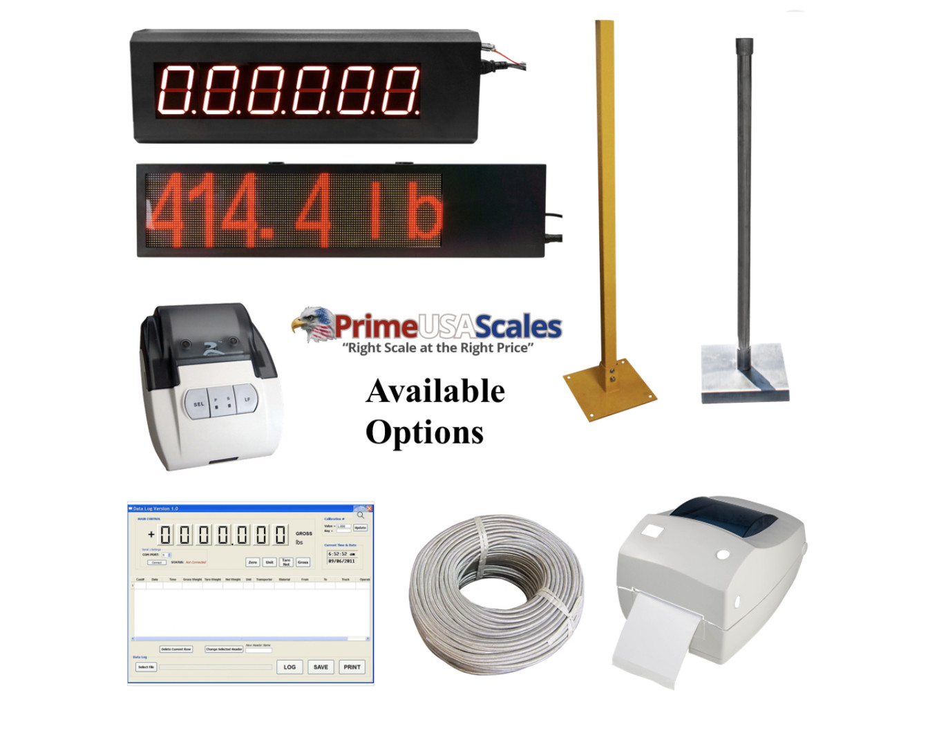 Pallet Scale 5 Year Warranty 5×5 Heavy Duty 60″ x 60″ Floor Scale 10,000 lb