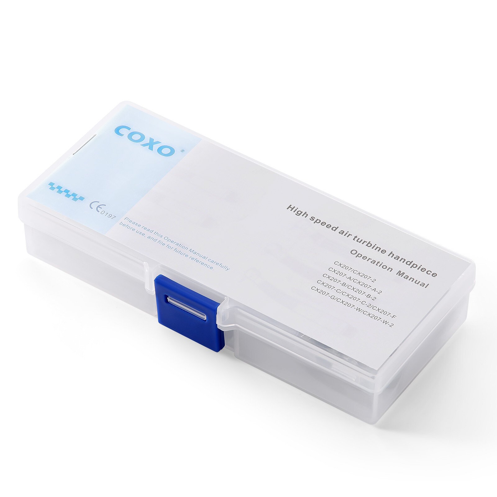 COXO CX207-A Dental Fiber Optic High Speed Handpiece Air Turbine Anti-retraction