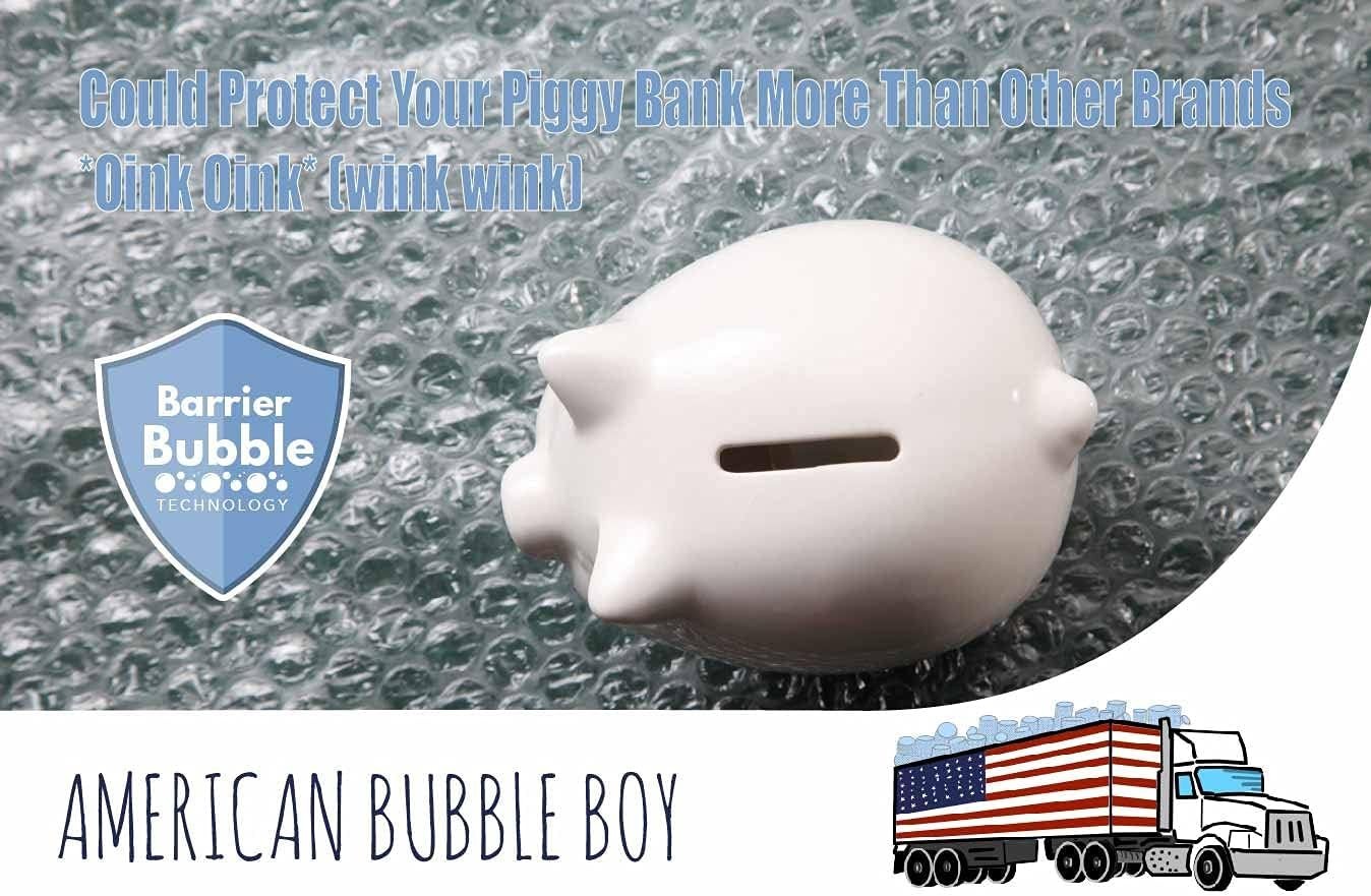 12″ Small Plus (3/16) American Bubble Boy Bubble Wrap – 700 Square feet