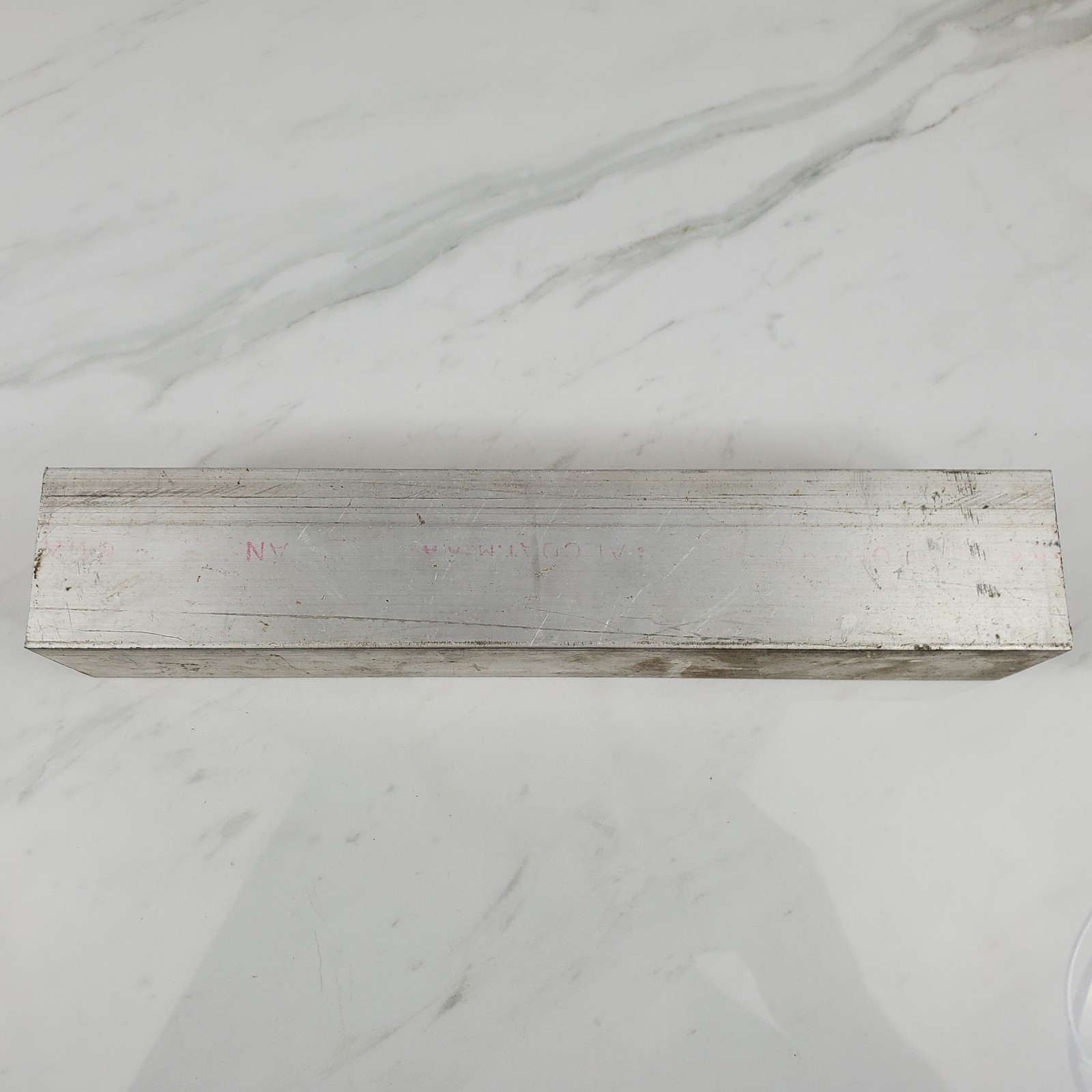 2″ X 2″ Alcoa Aluminum Square Bar x 11″ Long, Solid Bar Stock