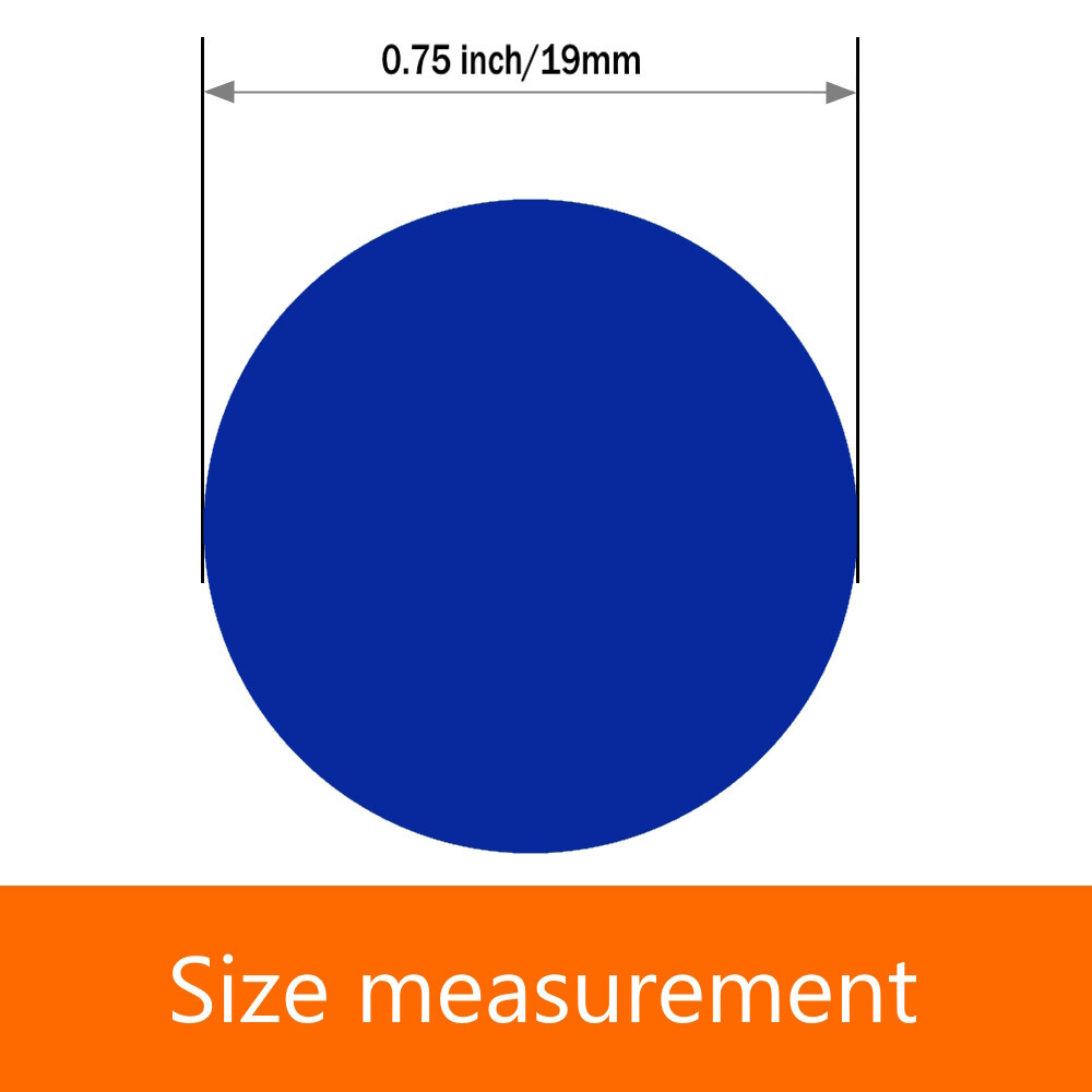 4200 PCS 3/4″ Colored Dot Stickers Round Color Coding Labels Self Adhesive Label