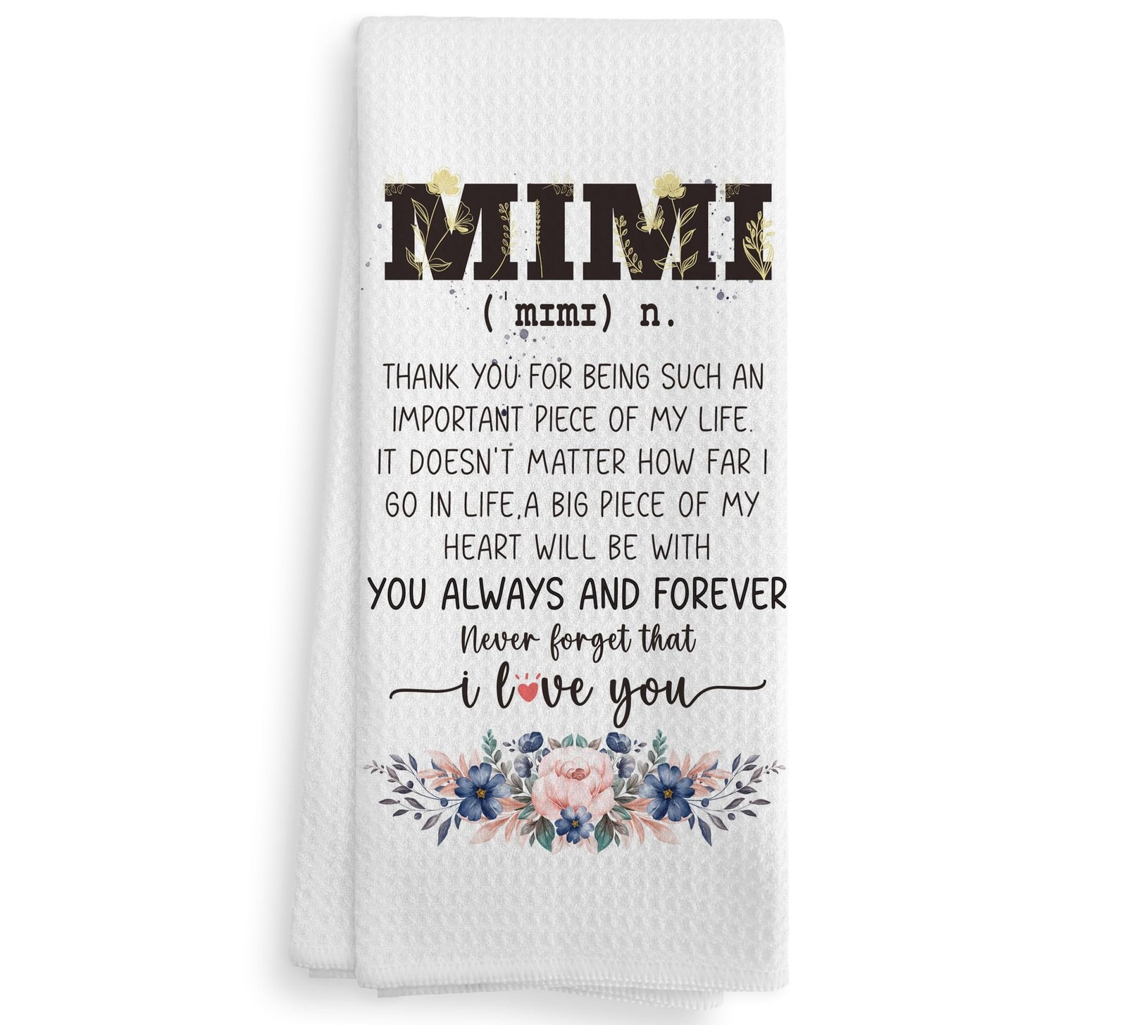 Mimi Kitchen Towels and Dishcloths, Mimi Gifts, Mimi Gifts for Grandma, Gifts…
