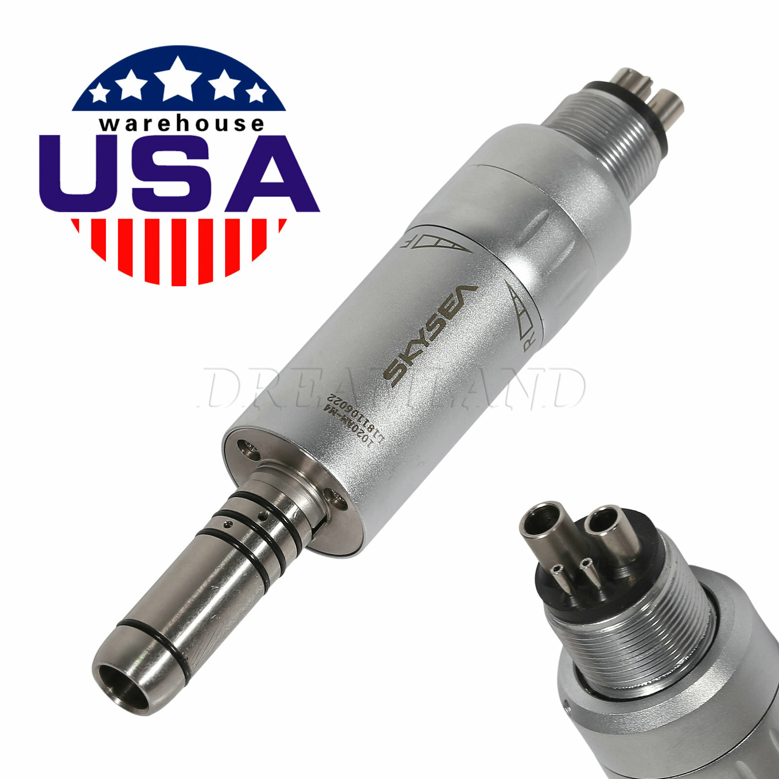Dental Inner Channel Air Motor Midwest 4 Hole Low Speed Handpiece