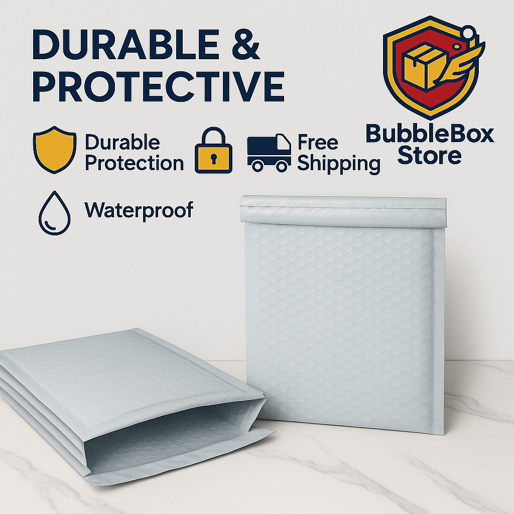 ANY SIZE POLY BUBBLE MAILERS SHIPPING PADDED BAGS MAILING ANY QUANTITY