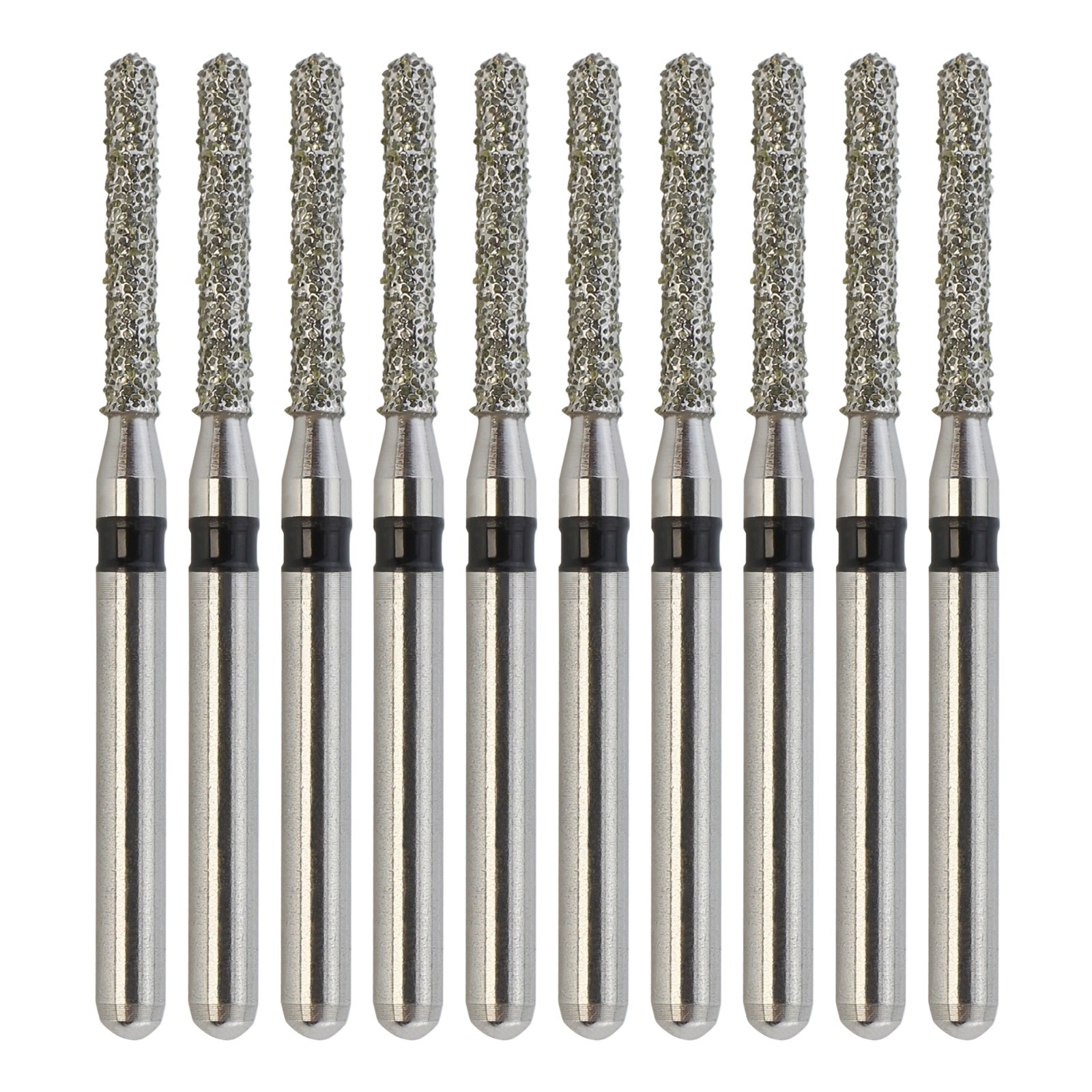 Dental Diamond Burs Round End Cylinder 881/012SC Super Coarse High Speed FG