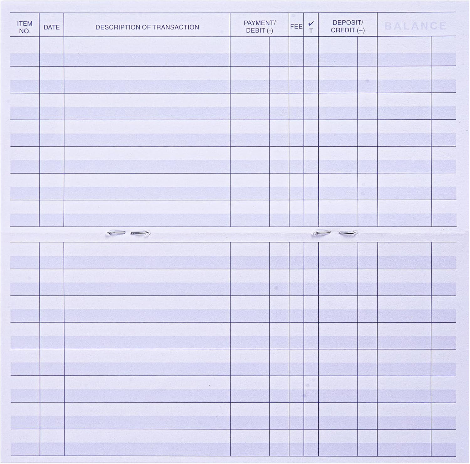 24 Pack Checkbook Registers Personal Finance Ledger Book
