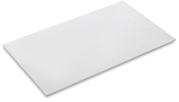 WHITE POLYETHYLENE HDPE PLASTIC SHEETS 0.060″ X 11.88″ X 11.88″ VACUUM FORMING
